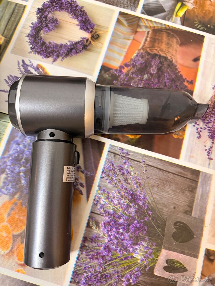 Přenosný mini vysavač 3v1 - 4