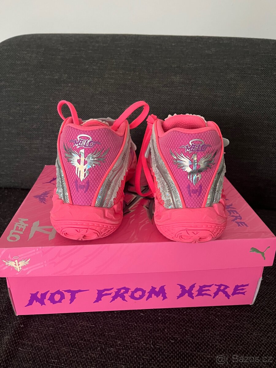 Dívčí boty na basket PUMA vel. 39 - 4