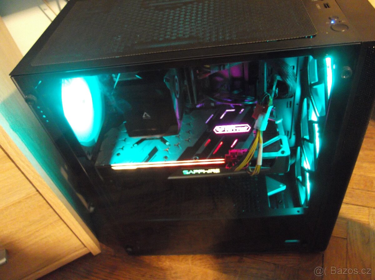 herní PC- i5 9600K+RX 5700xt+16GB RAM+SSD - 4