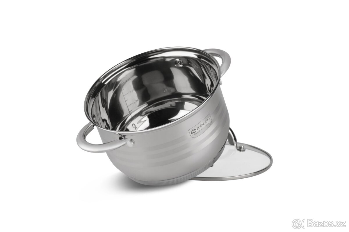 Sada hrnců Edenberg s pánví s mramorovým povrchem 12ks EB-40 - 4