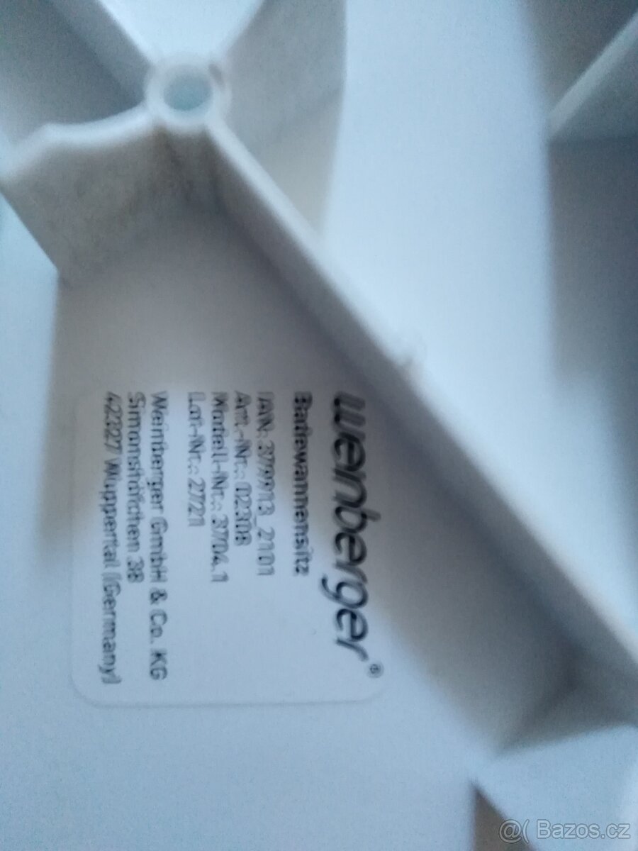 Sedátko na vanu pro invalidy - 4