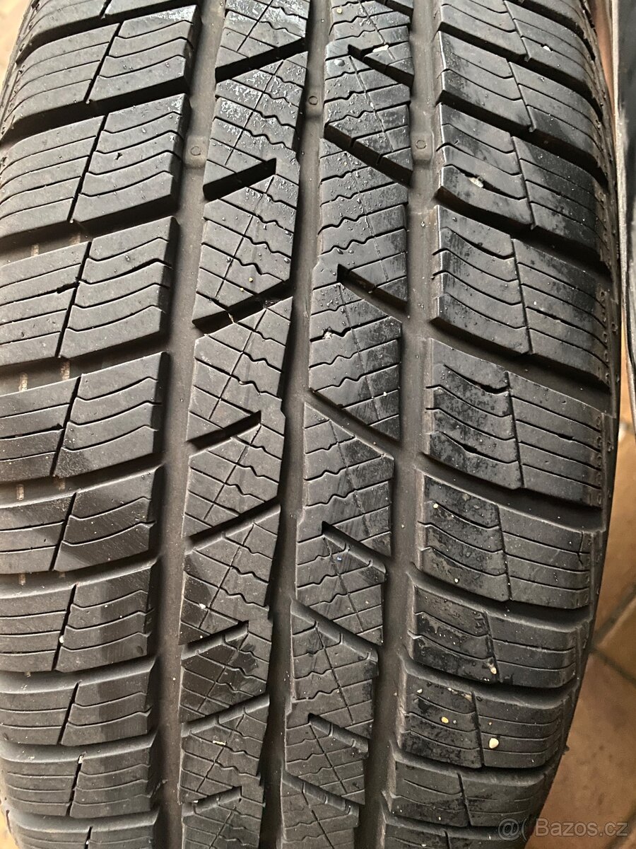 Plechové disky 15” 5x100 a zimní pneu 185/55/R15 - 4