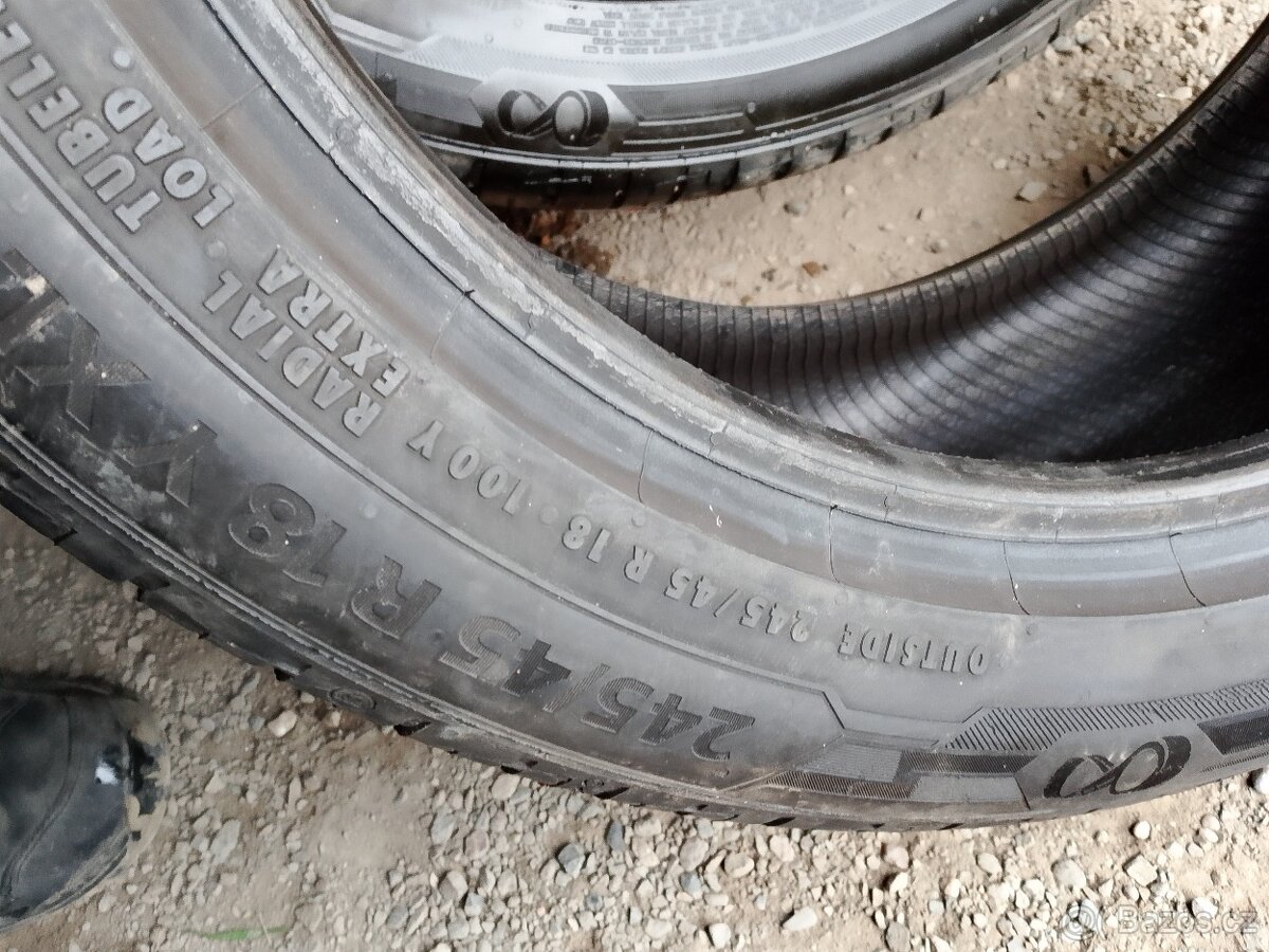 245/45/18 100y Barum - letní pneu 2ks - 4