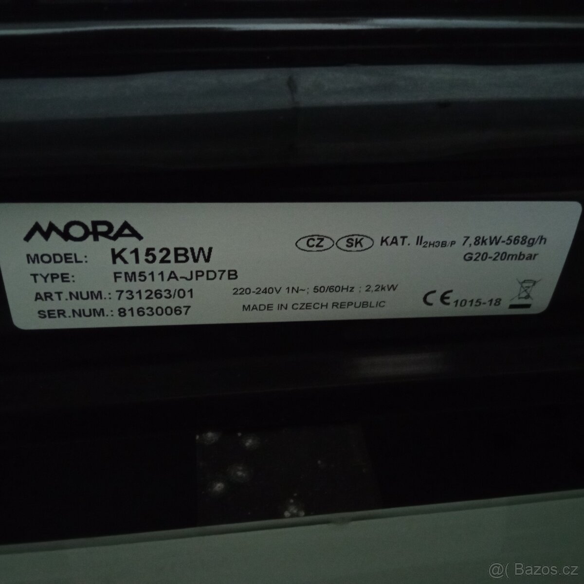 Plynový sporák - 4