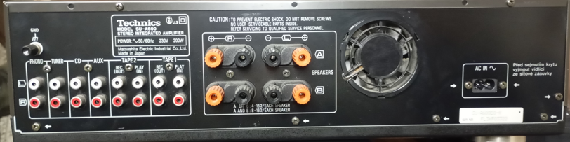 Zesilovač Technics SU A600 MK2 - 4