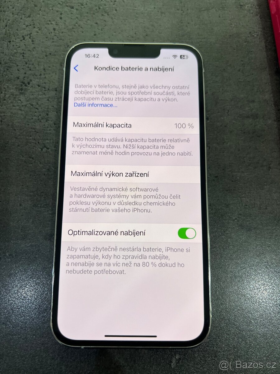 Iphone 13 Pro, White 18 GB, 00% bterie - 4