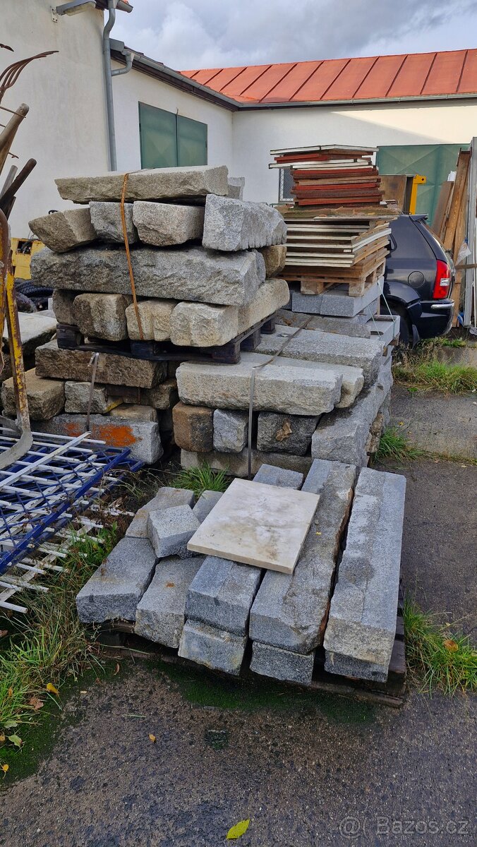 Žulové obruby a zápražáky (placáky) - 4