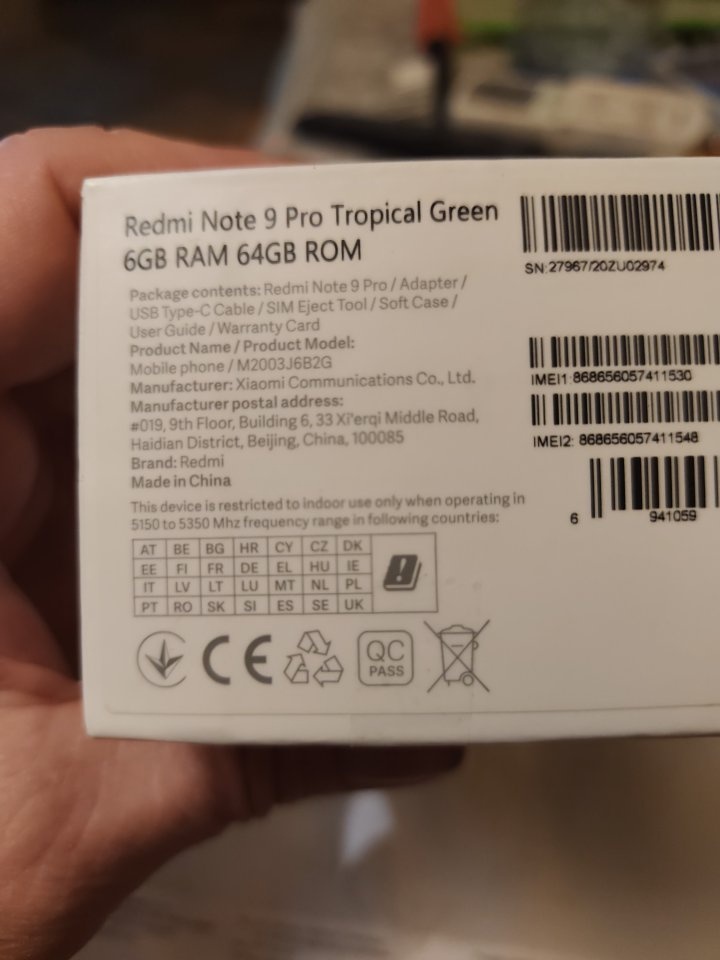 Redmi note 9 pro - 4