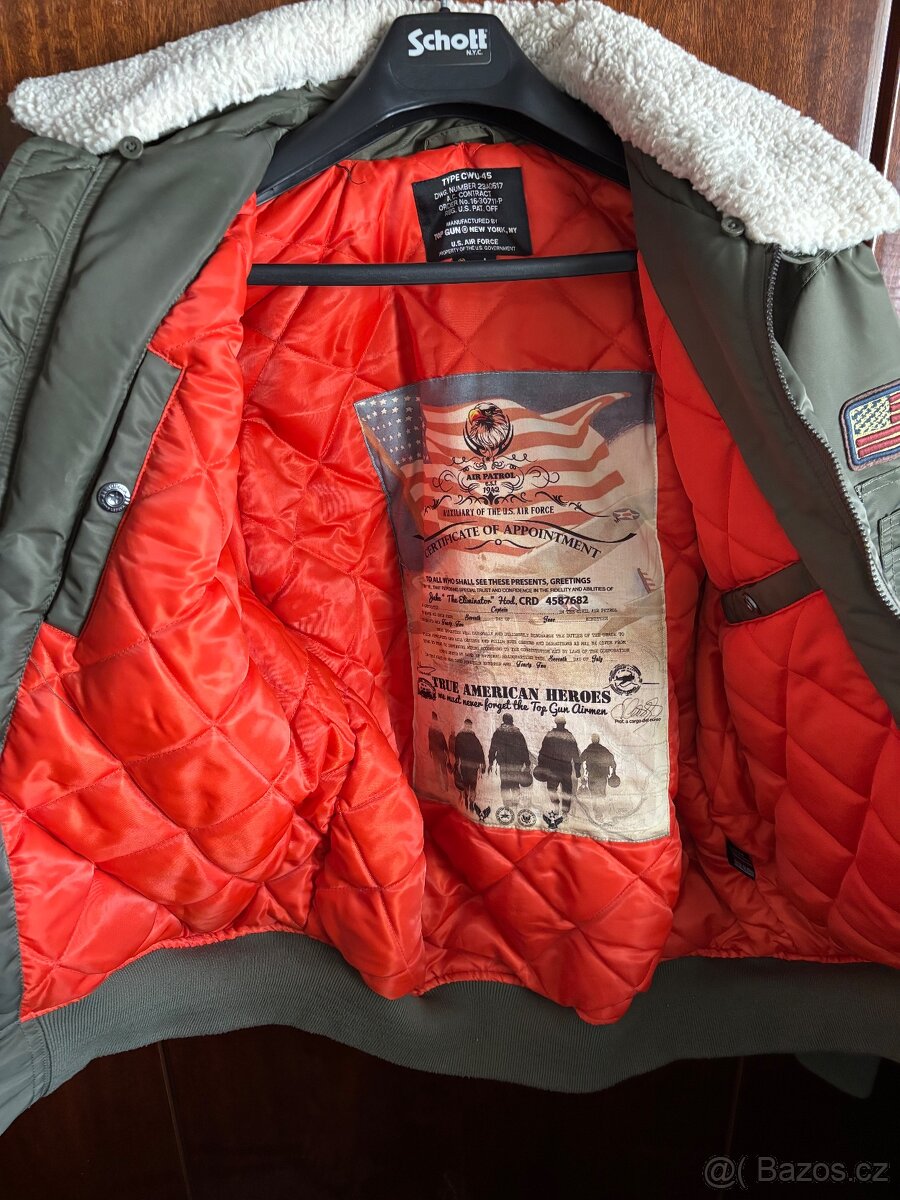 Bunda Top Gun pánska - 4