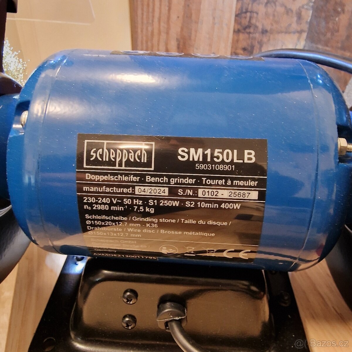 Bruska Scheppach SM150LB - 4