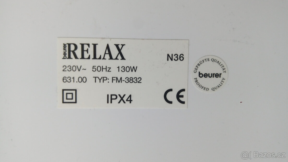 Masážní vanička na nohy Beurer Relax - 4