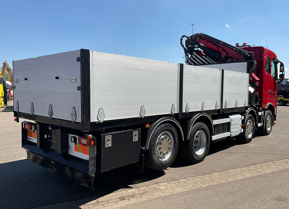 Volvo FH500 8x2 - valník s hydraulickou rukou - 4