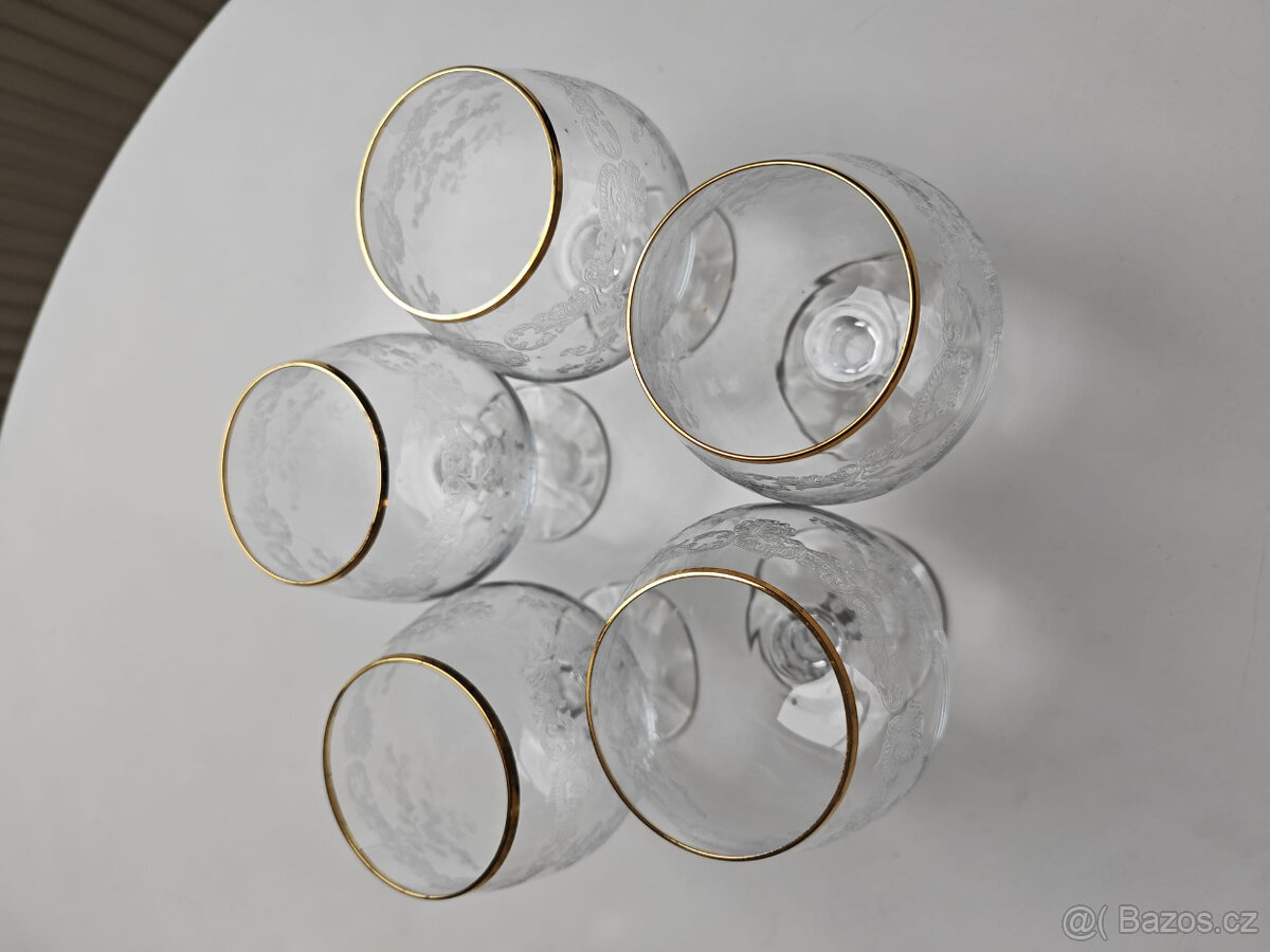 Sada ozdobných skleniček - 4