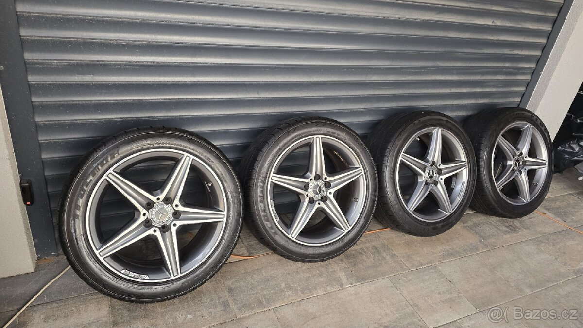 Alu kola a zimní pneu Mercedes 18" AMG - 4