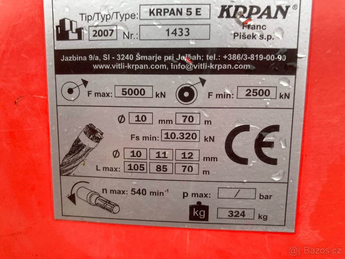 Lesní naviják Krpan - 4