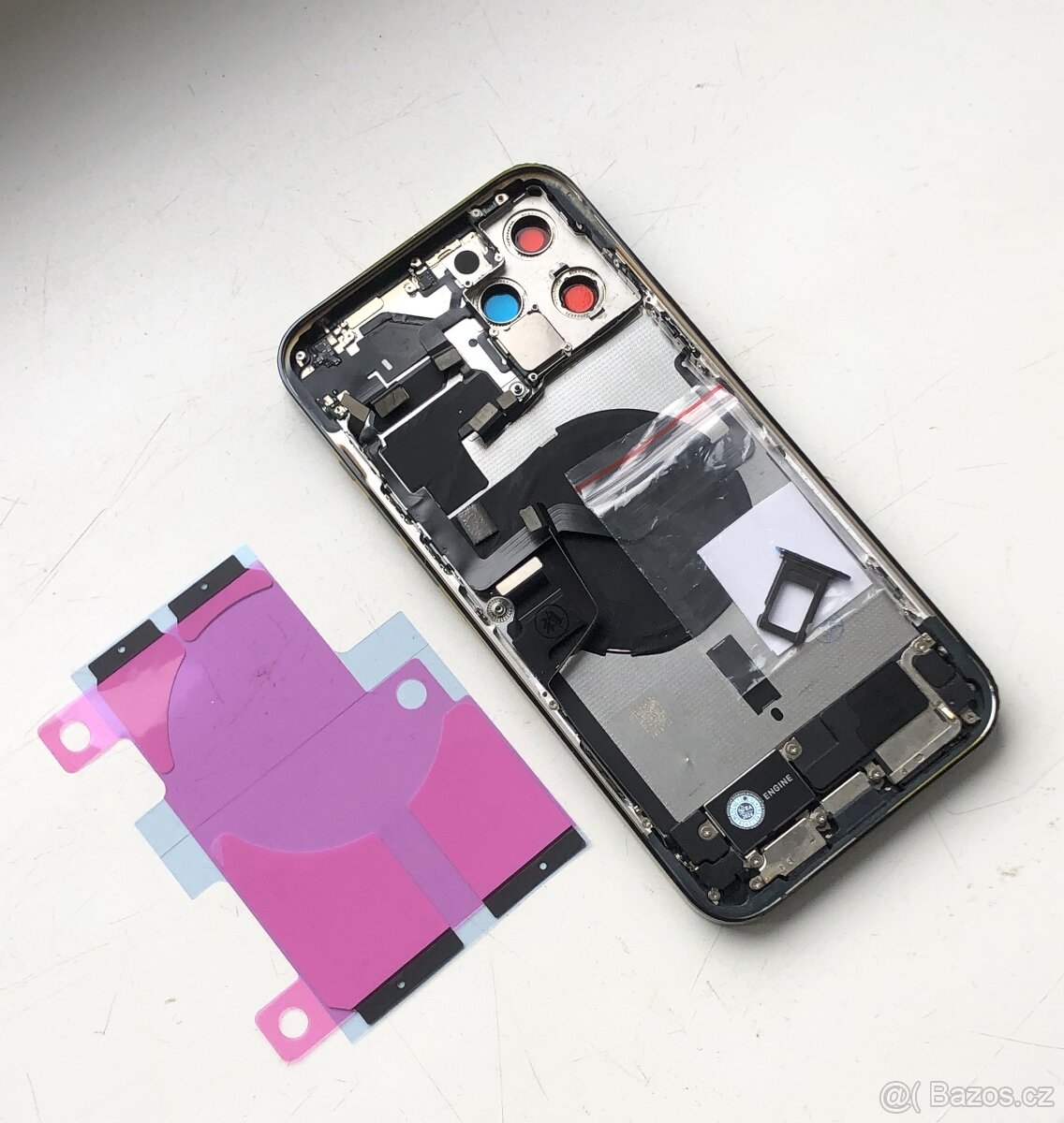 Apple iPhone 12 Pro Max BLUE - Housing - PLNĚ OSAZENÝ - 4