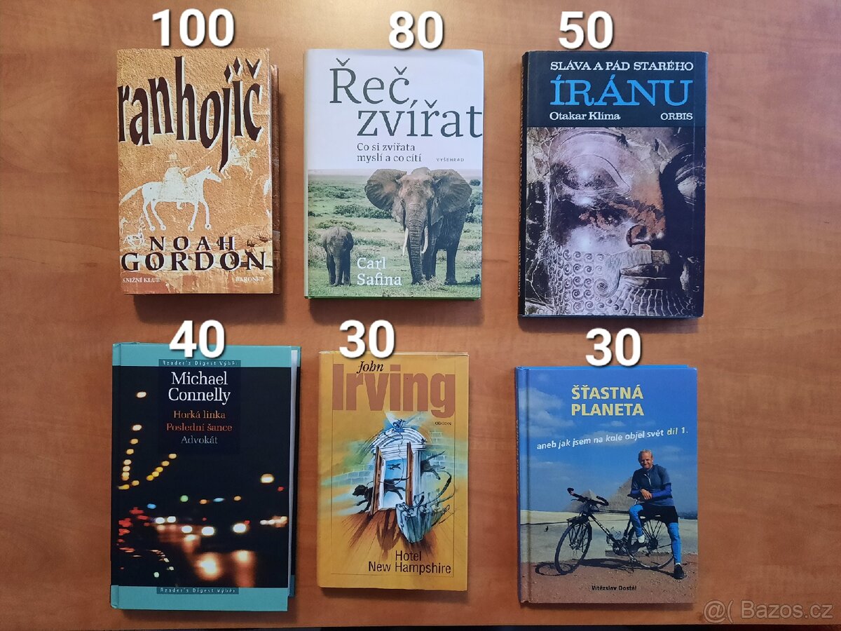 Knihy různých žánrů - 4