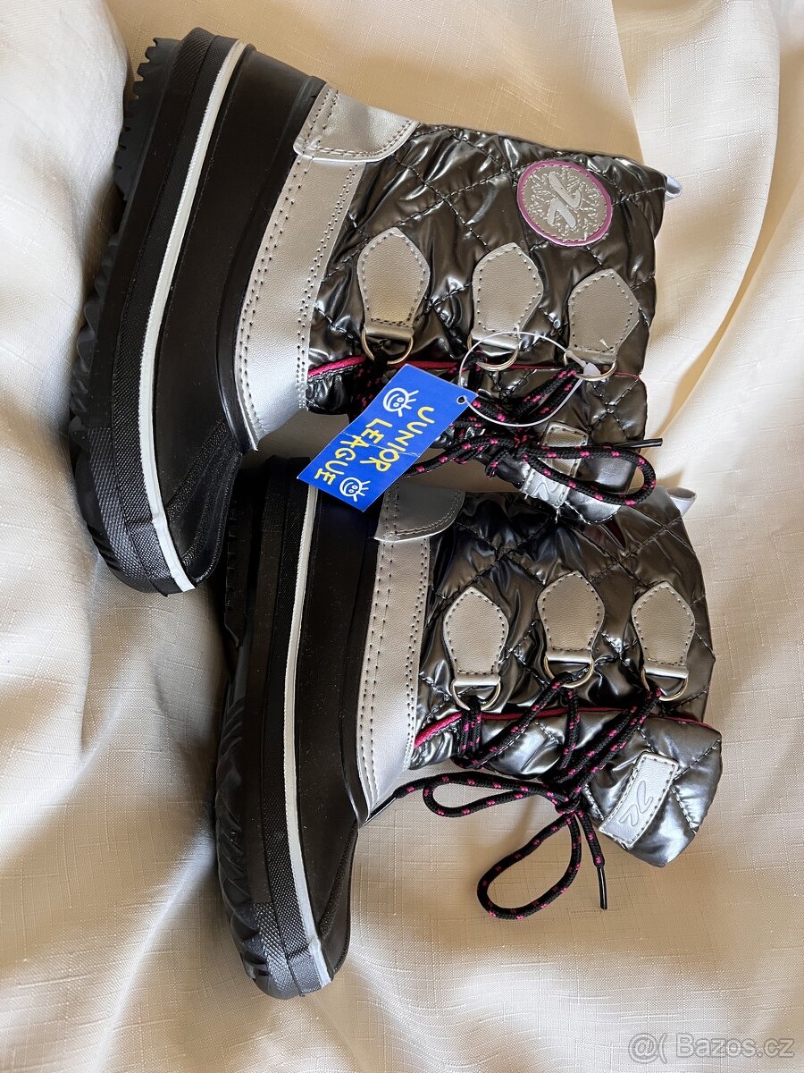 Nové dívčí zimní boty vel. 29 Junior League (sněhule) - 4