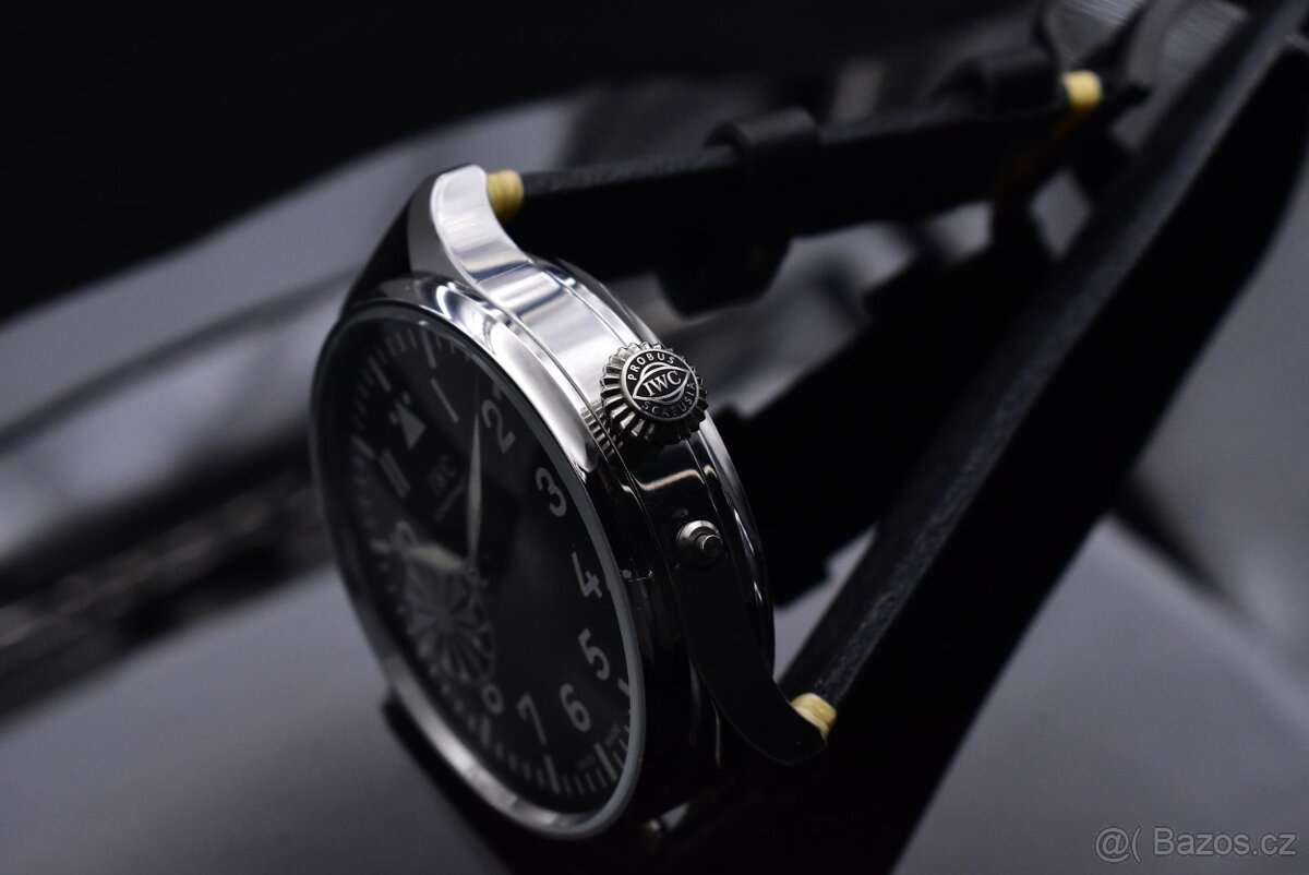 Letecké starožitné hodinky IWC Schaffhausen 1902 - 4