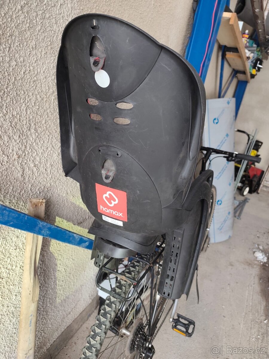Dětská cyklo sedačka Hamax + kolo zdarma - 4