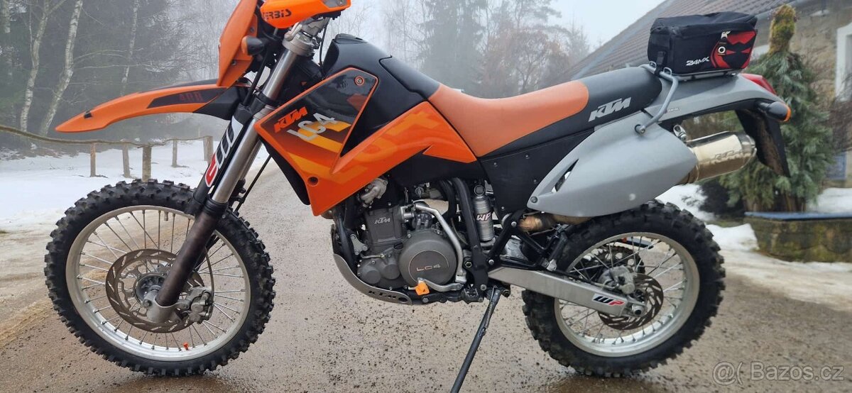 Ktm lc4 400 starter top stav - 4