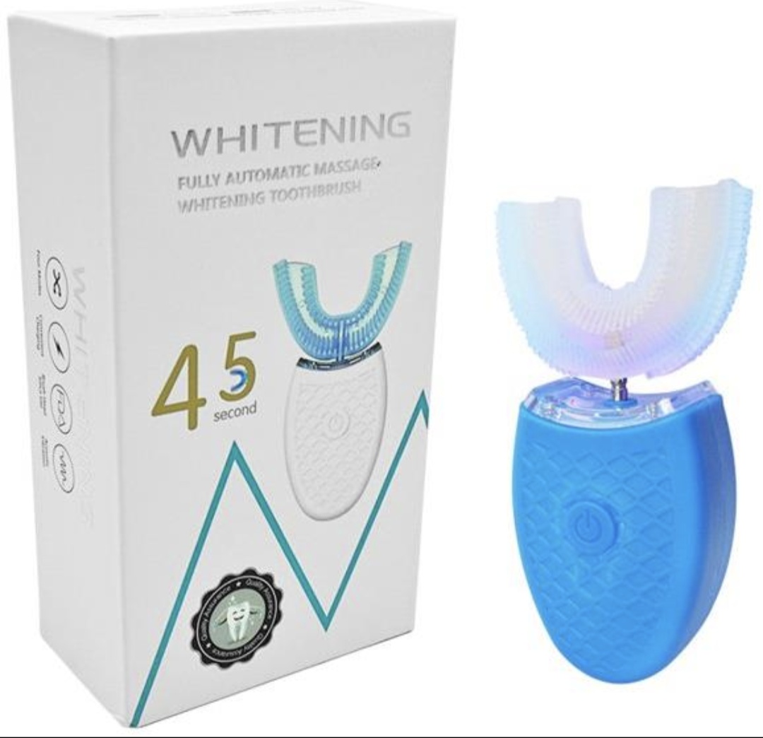 Elektrický kartáček ve tvaru U WingFly bílá - 4