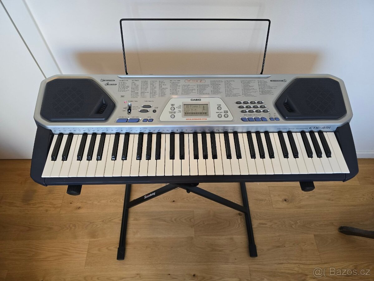 Klávesy Casio CTK 491 - 4