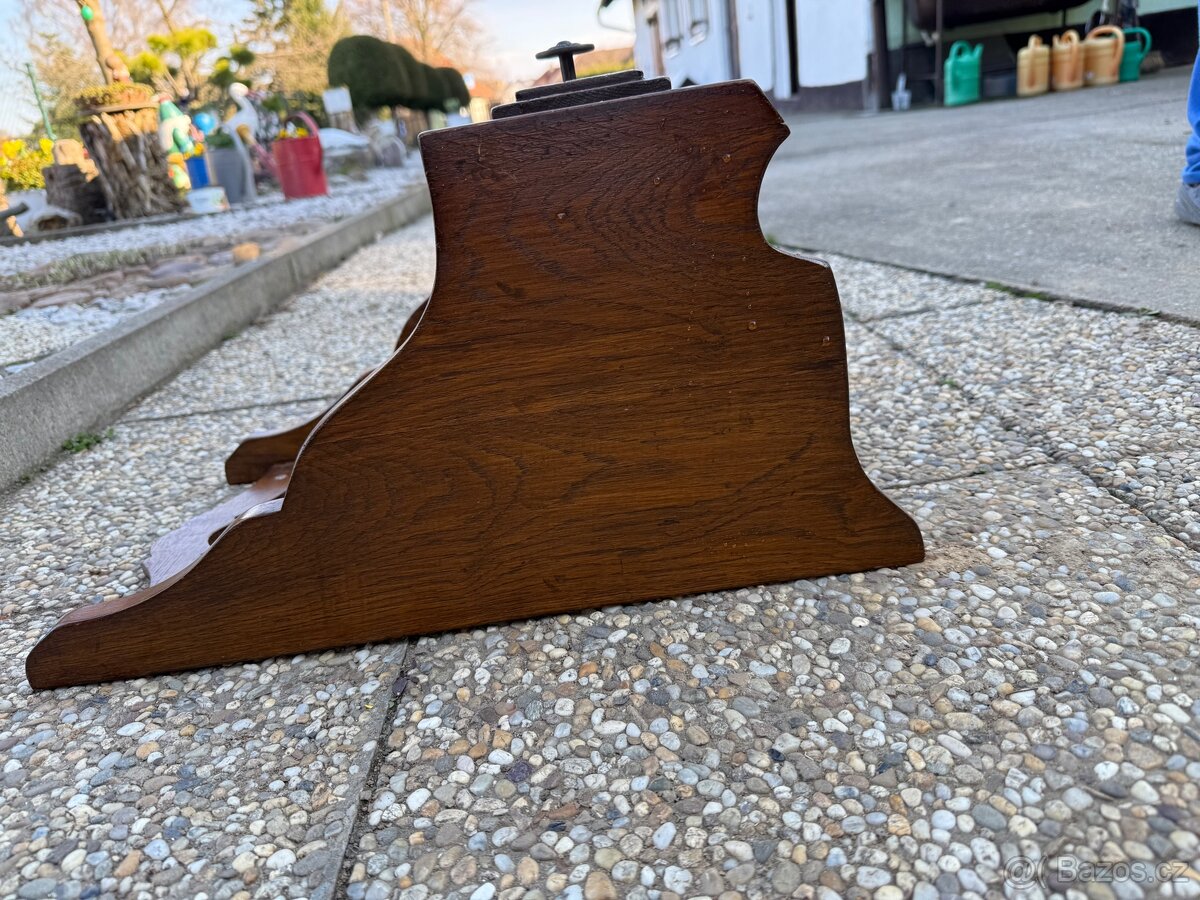 Dřevěná polička na zeď - 4