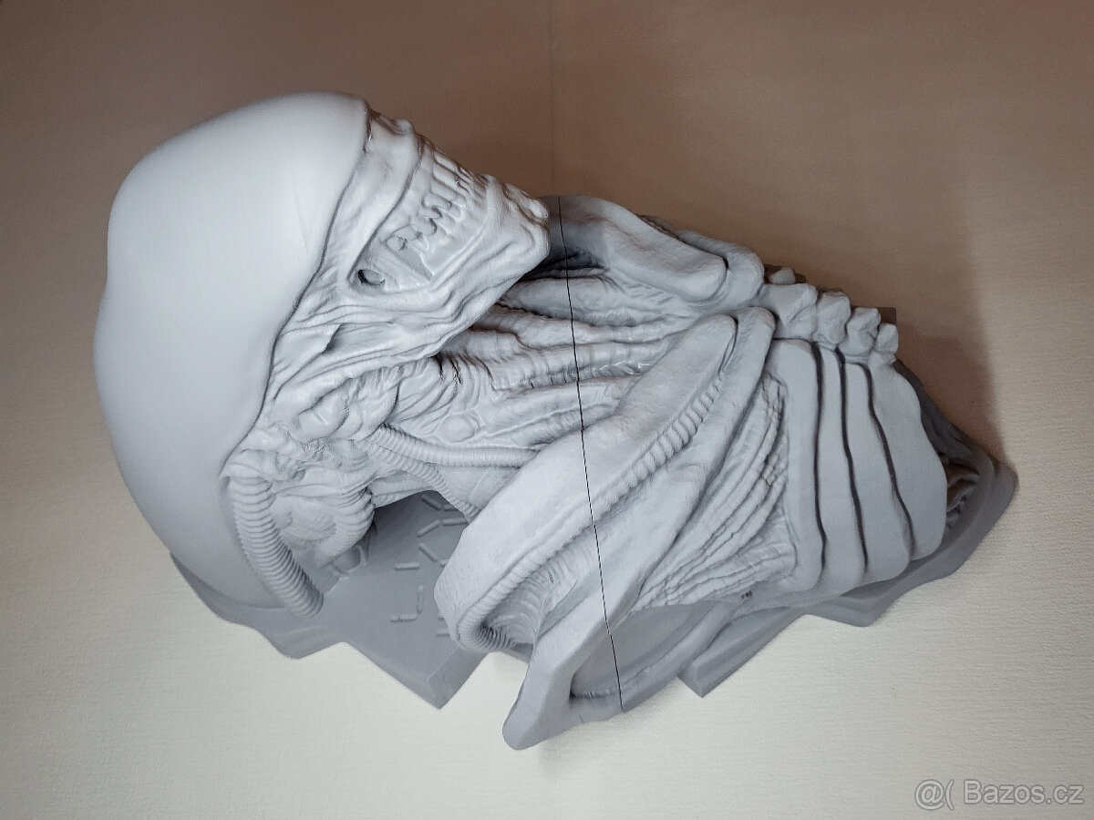 3D socha Aliena/Xenomorpha na zeď - 4