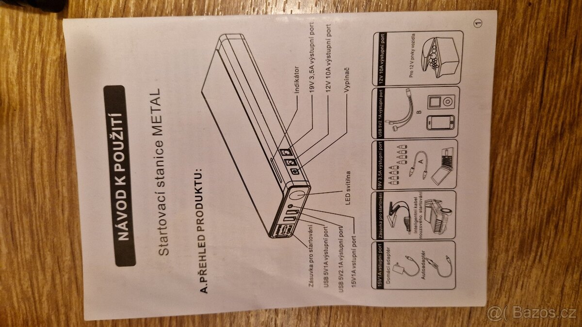 Startovací sada, powerbanka, booster - 4