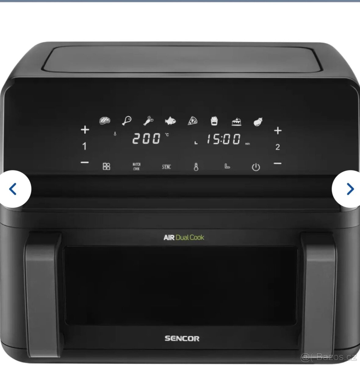 Sencor SFR 9650BK horkovzdušná trouba nová - 4