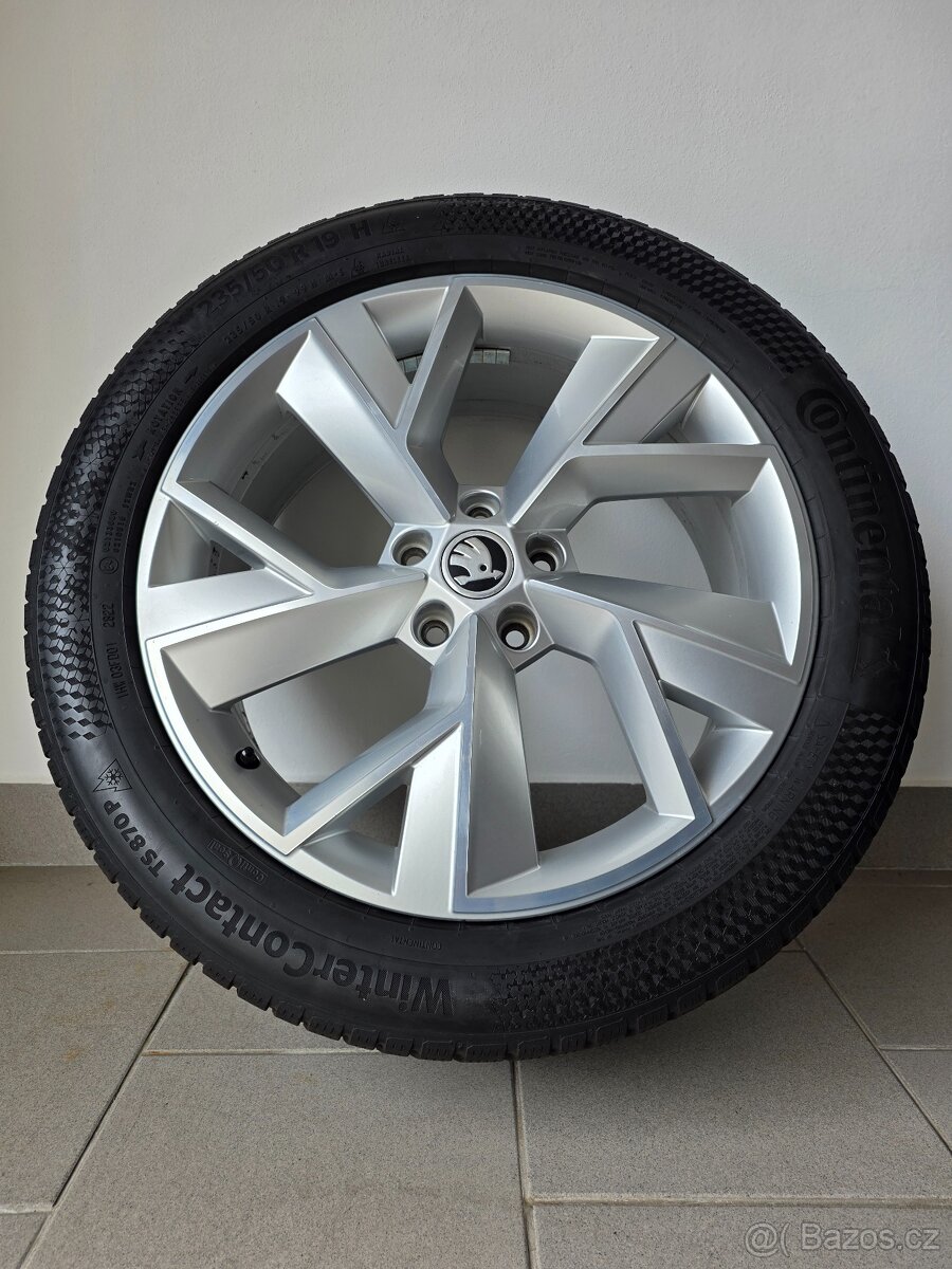 Orig. Skoda Kodiaq - Zimní Continental 235/50/19 - 4