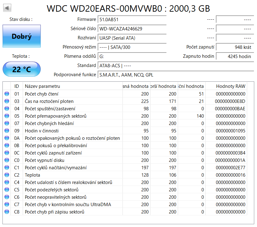 HDD WD WD20EARS 2TB SATA 3,5" - 4
