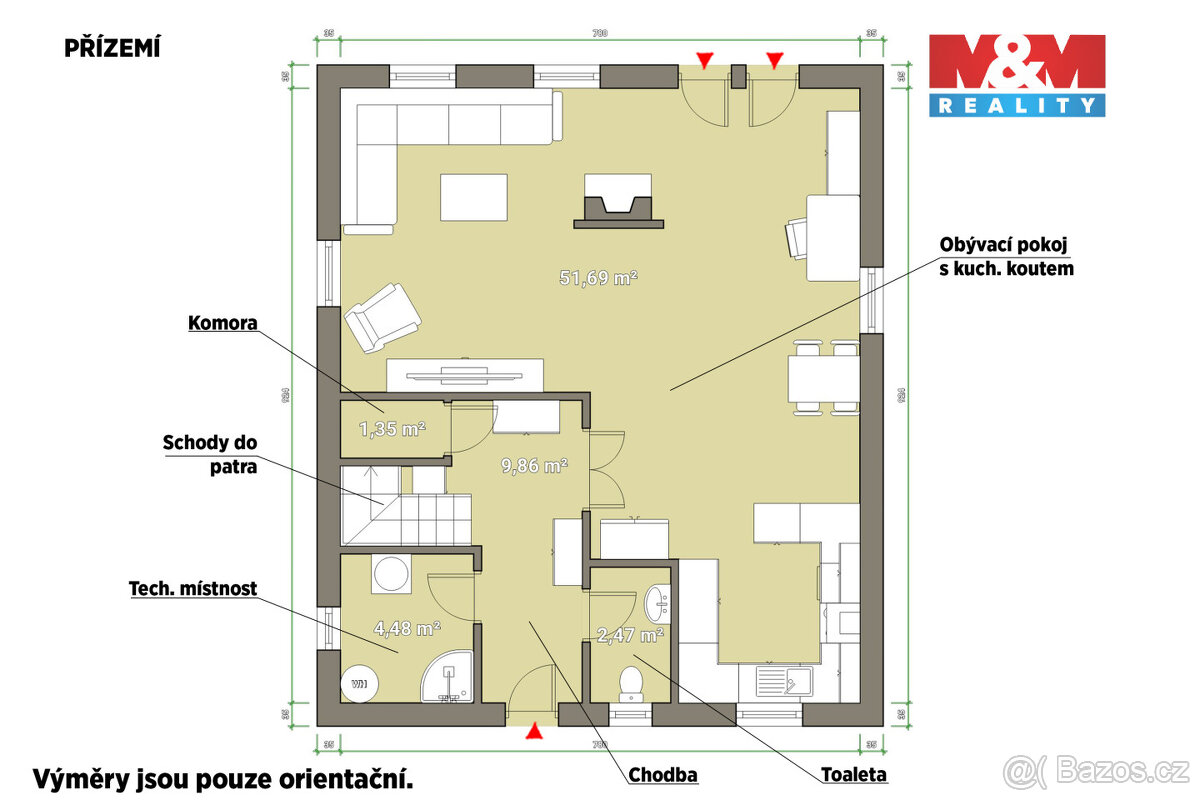 Prodej rodinného domu, 127 m², Šlovice -Dobřany - 4