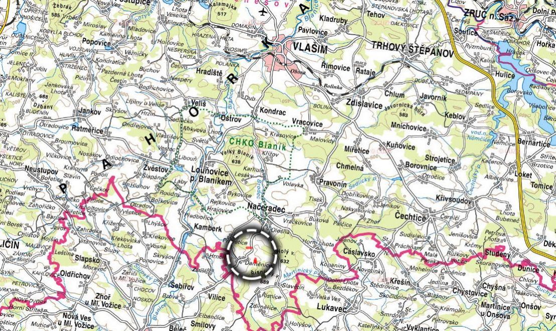 Zemědělská půda, prodej, Daměnice, Načeradec, Benešov - 4