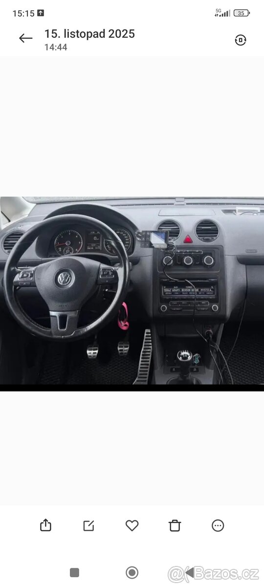 Volkswagen CADDY MAXI 7 míst - 4