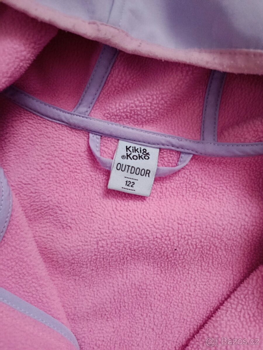 Dívčí softshellová bunda 122 - 4