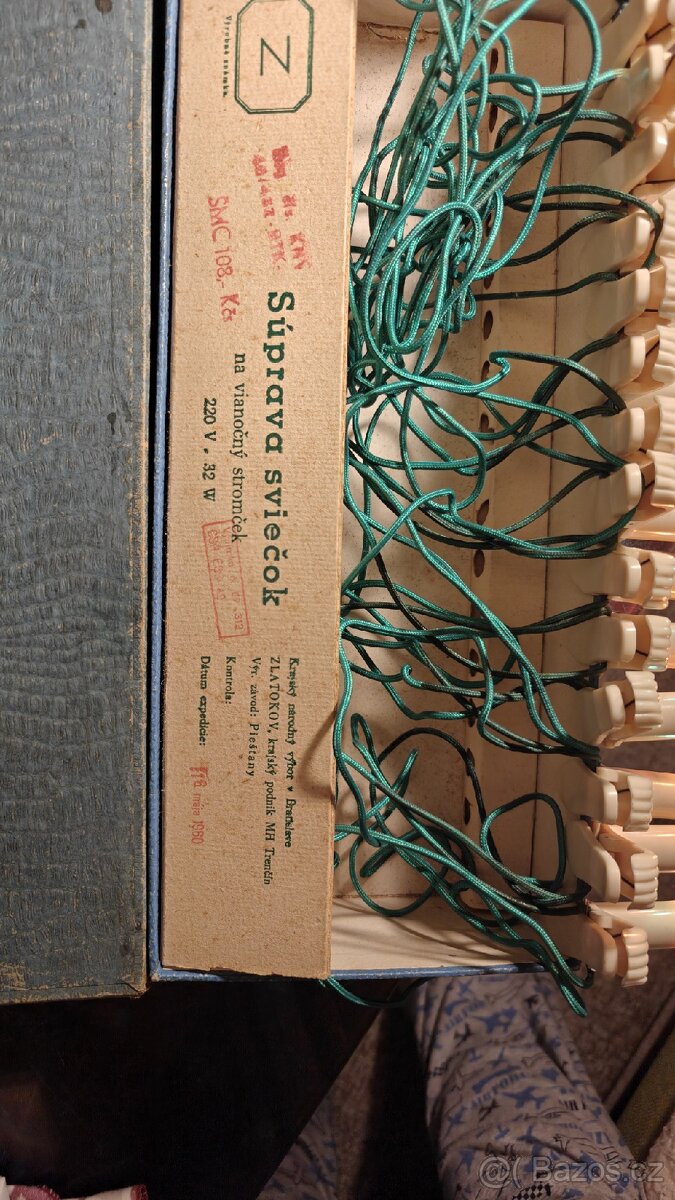 Vánoční světla retro - 4