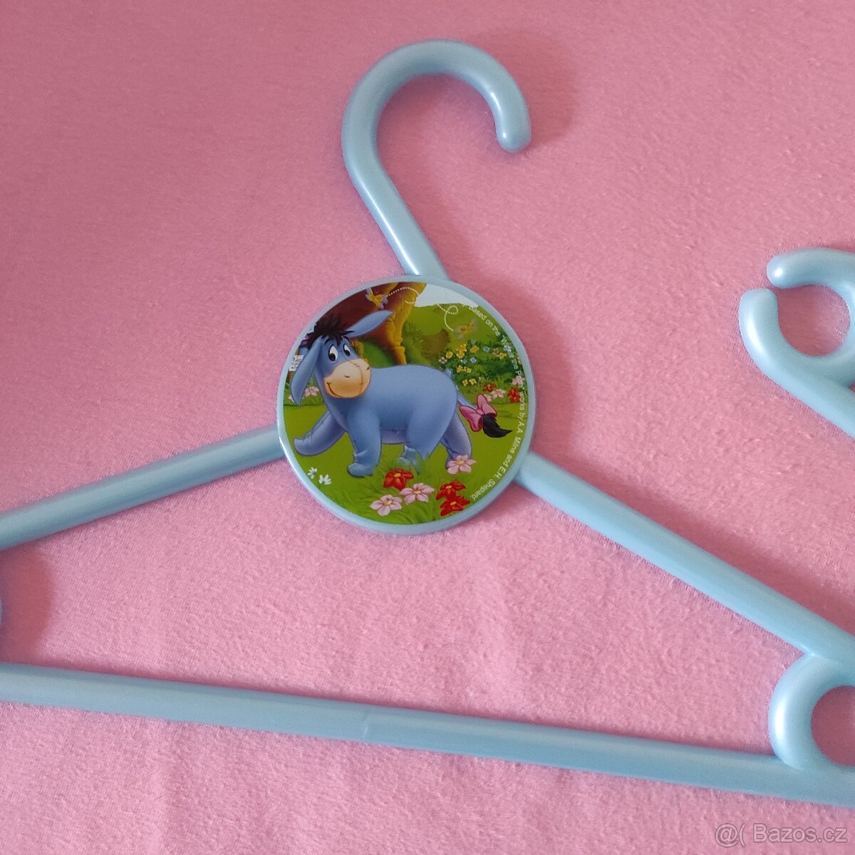 Dětská šatní ramínka Medvídek Pú/3ks - 4