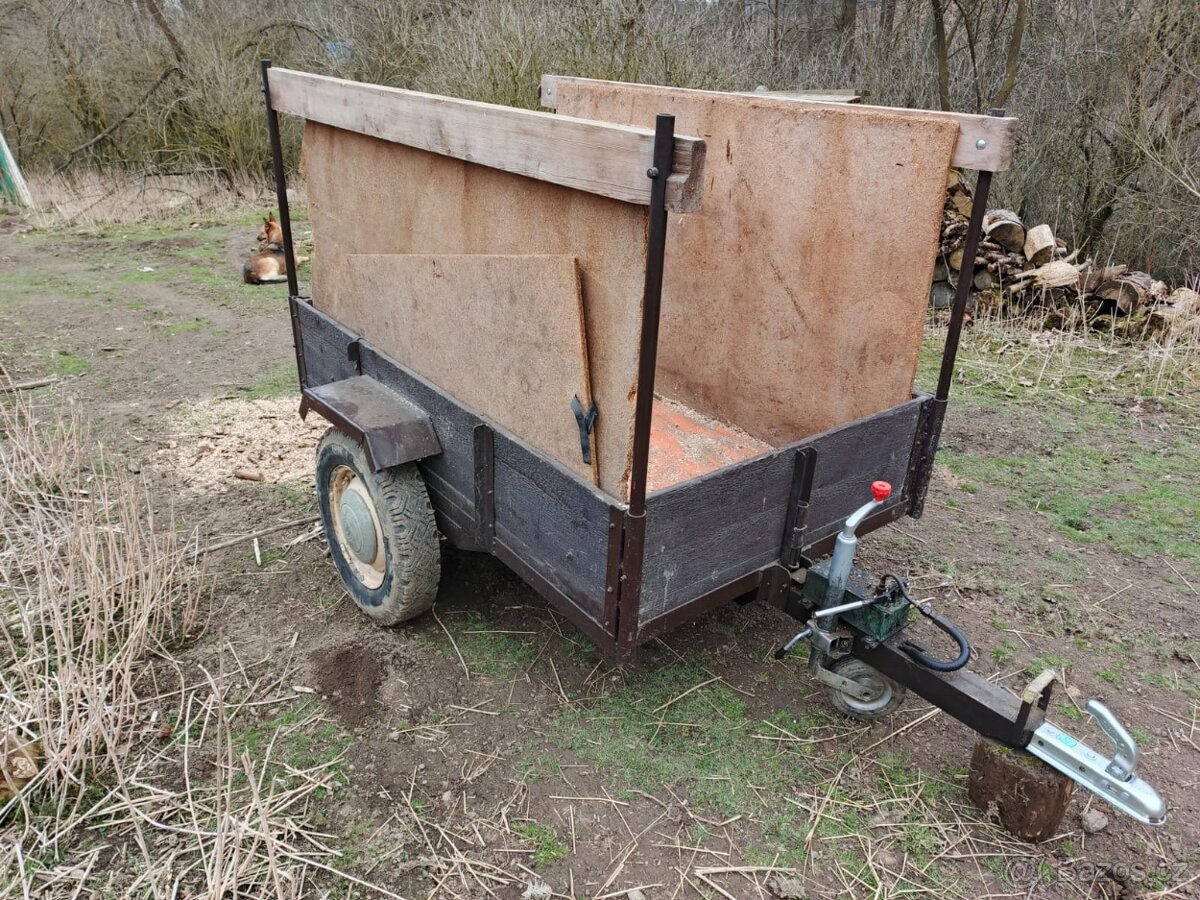 Robustní pracovní vozík – sklápěcí (mimo komunikace) - 4