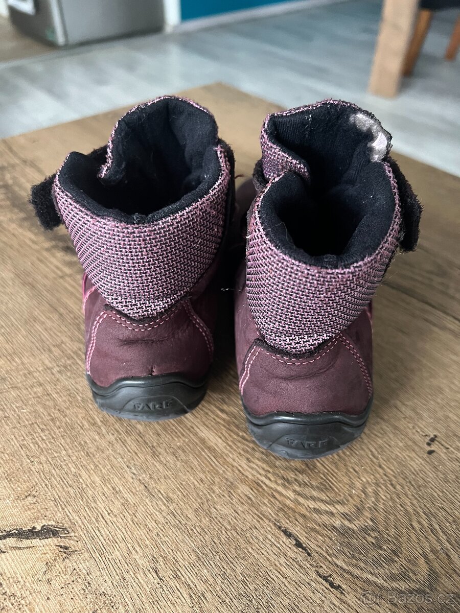Dívčí celoroční barefoot boty FARE - velikost 29 - 4