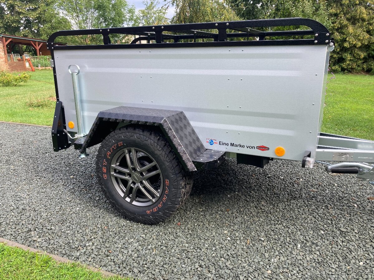 Böckmann® OFFROAD Multifunkční Přívěsný Vozík s Poklopem