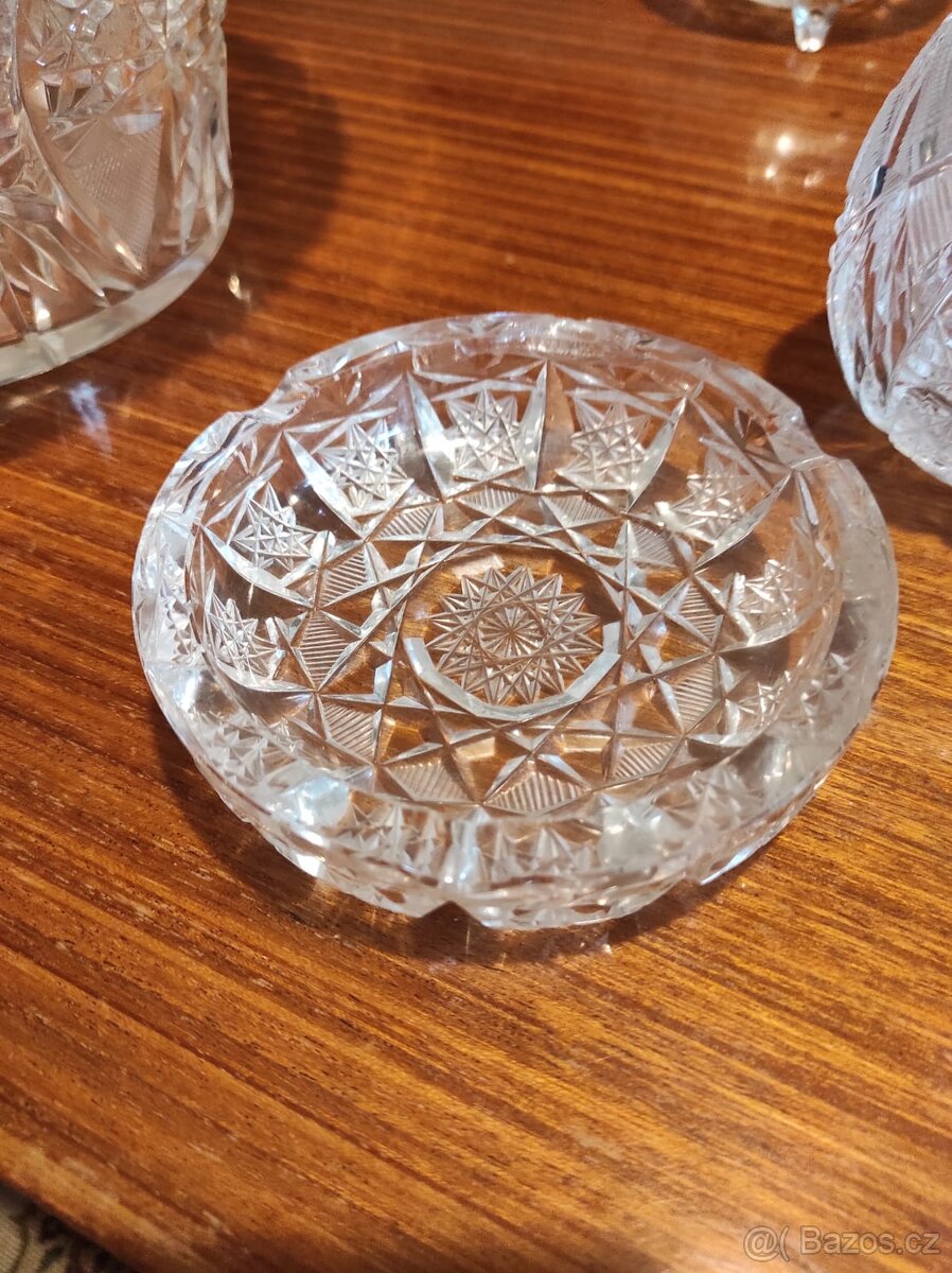 Sada broušeného skla - 4