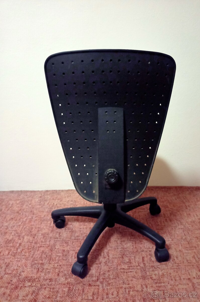 Židle dětská žákovská otočná modrá - 4