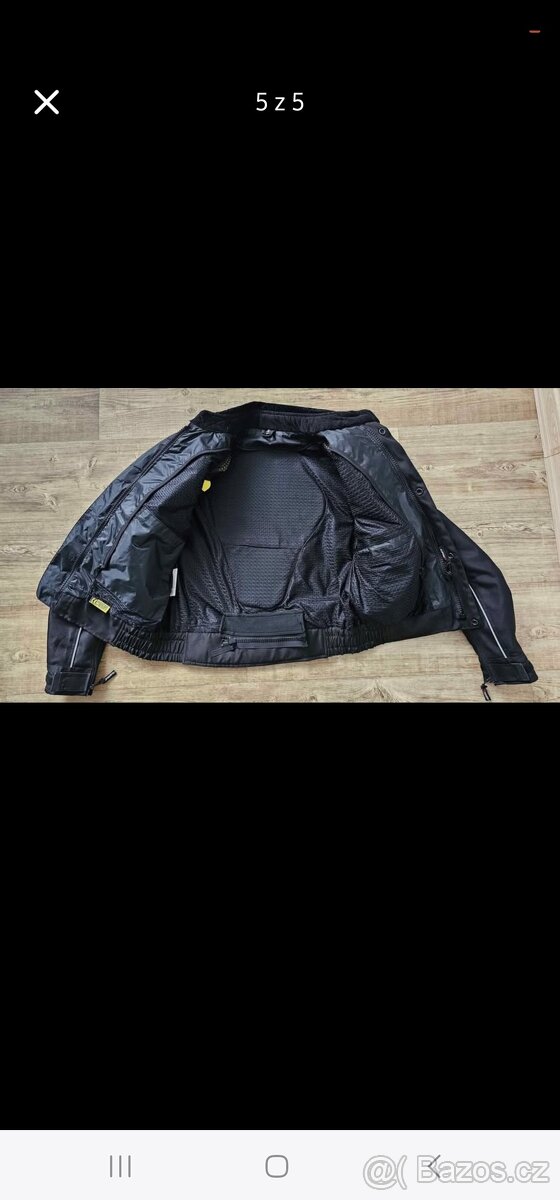 Motorkářská bunda - perfektní stav - 4