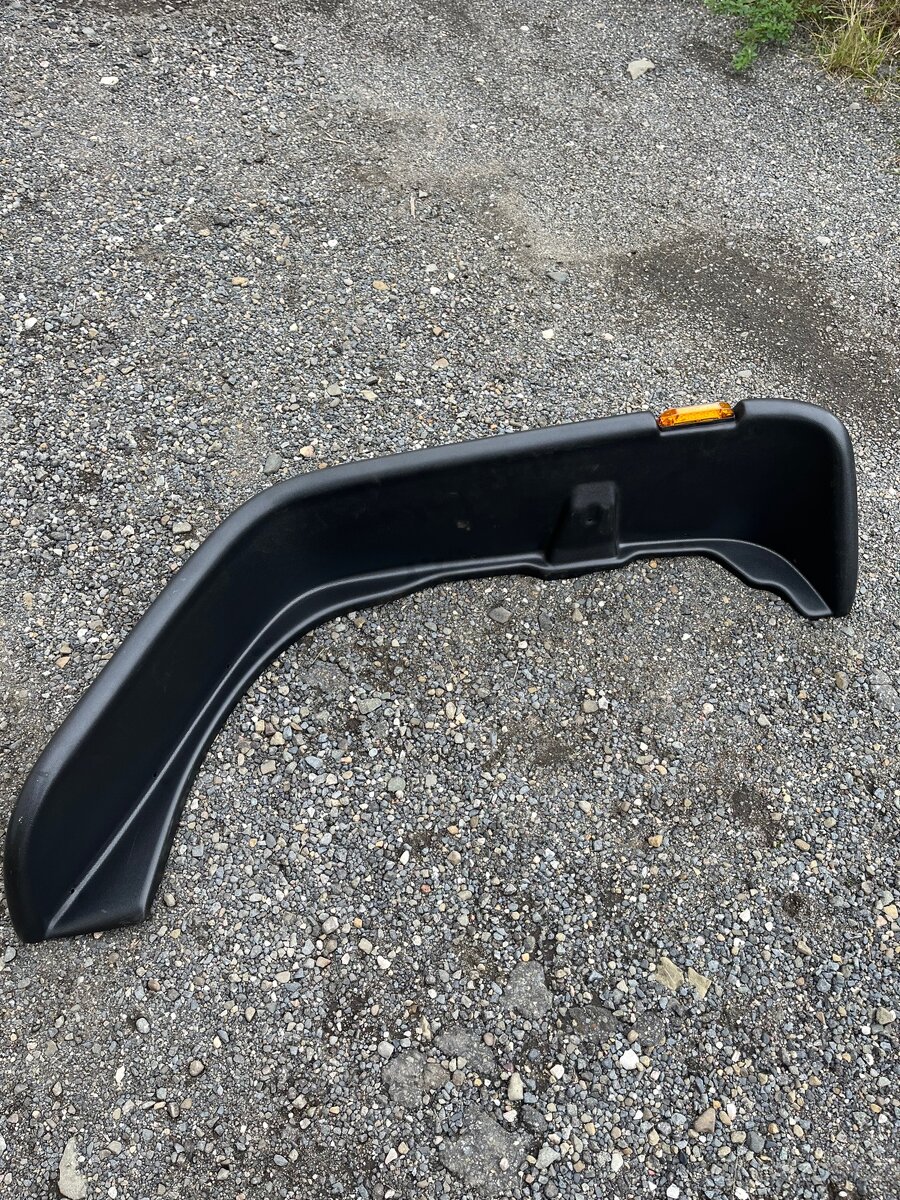 Plastové lemy Jeep wrangler 2007-2018 - 4