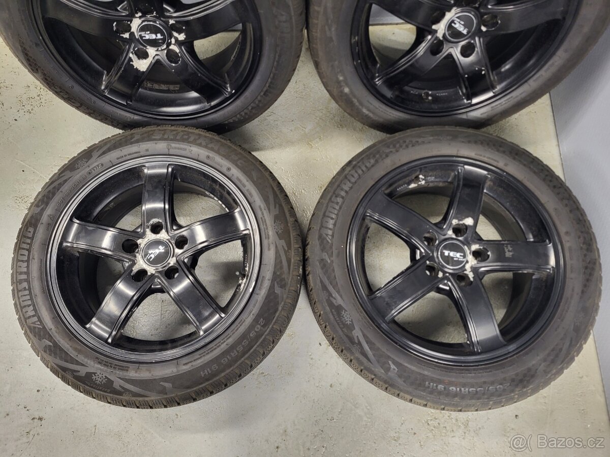 Alu kola 16" TEC 5x112 zimní pneu - 4