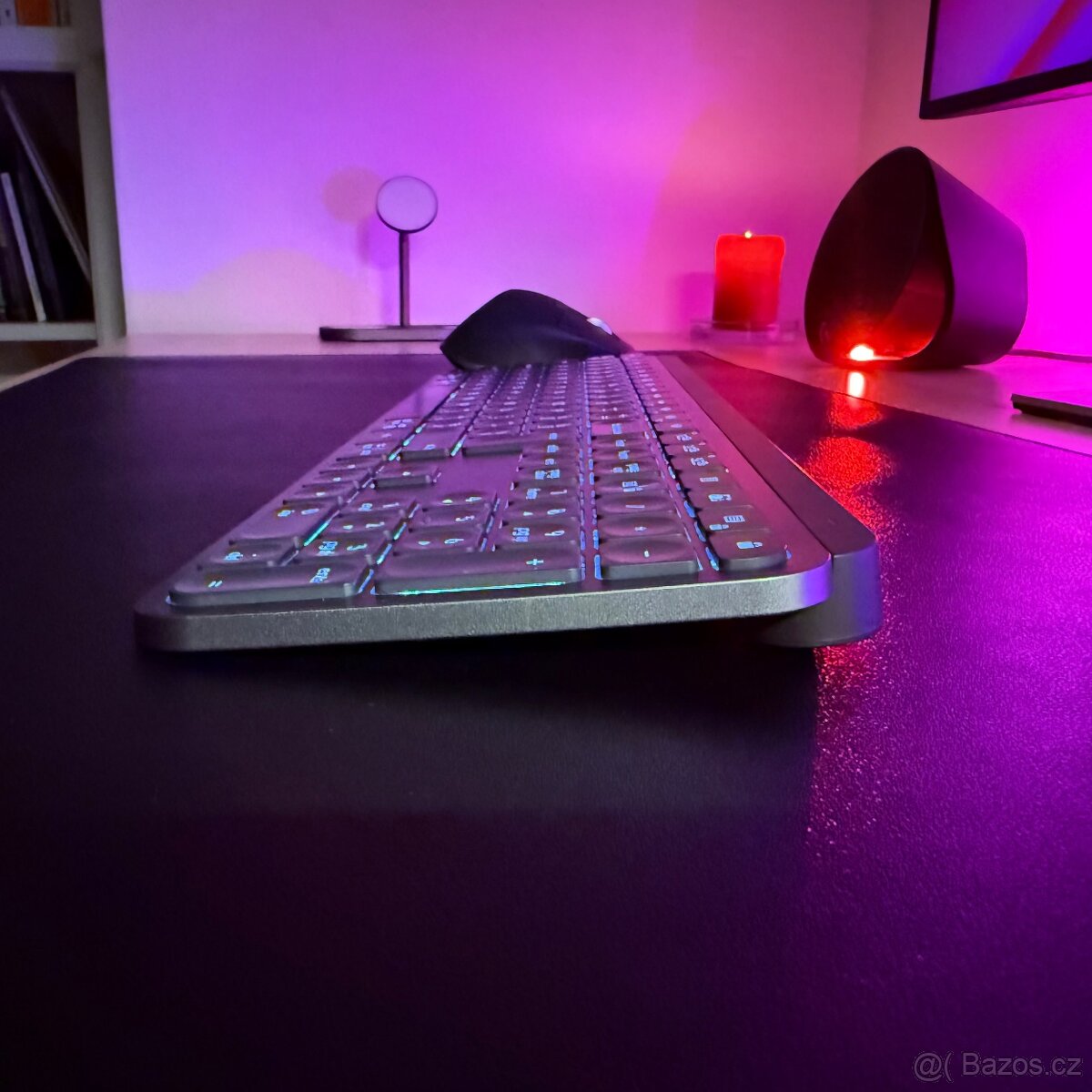 Bezdrátová klávesnice + myš Logitech MX Keys S Combo – top s - 4