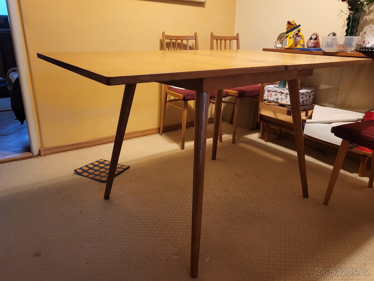Retro jídelní stůl typu Universal brusel 58 - 4