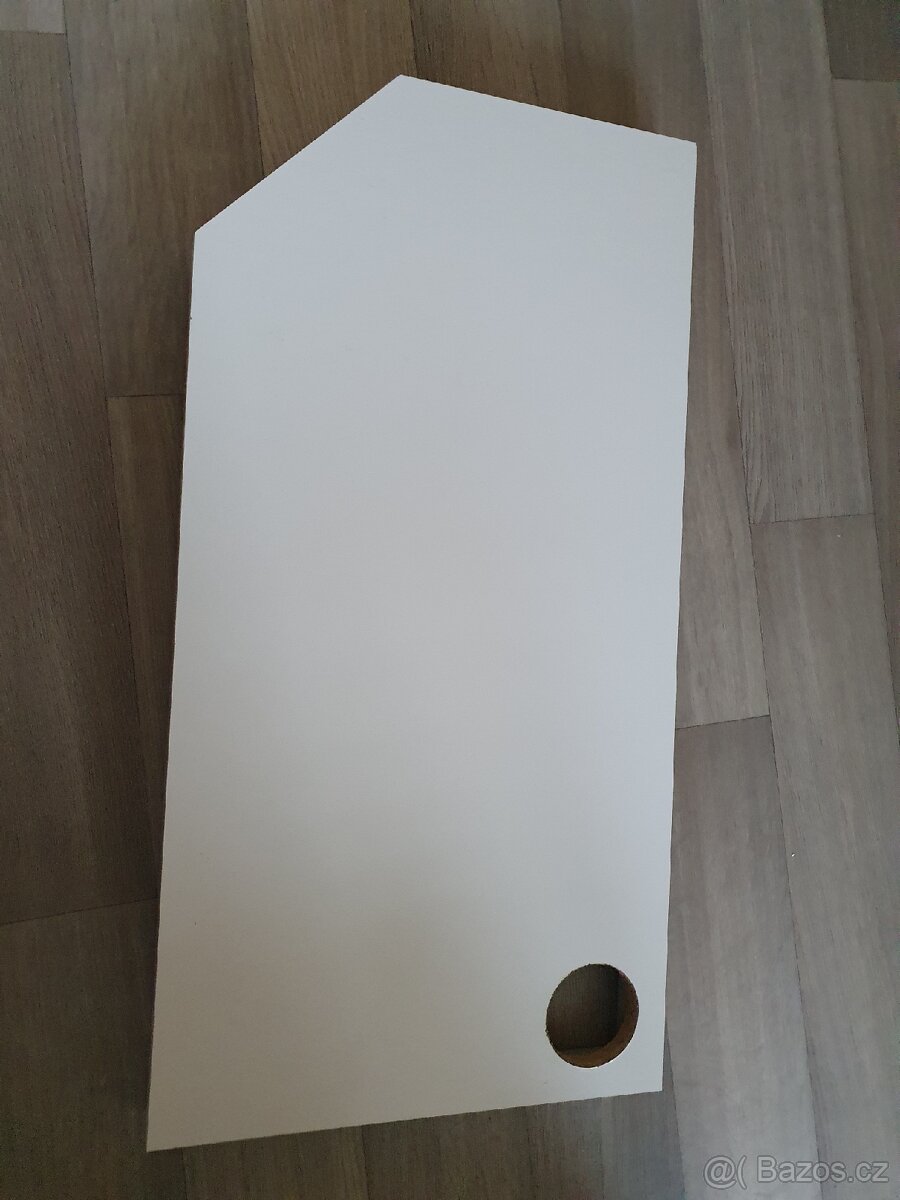 Polička s rámem a zásuvkou 72x37cm - 4